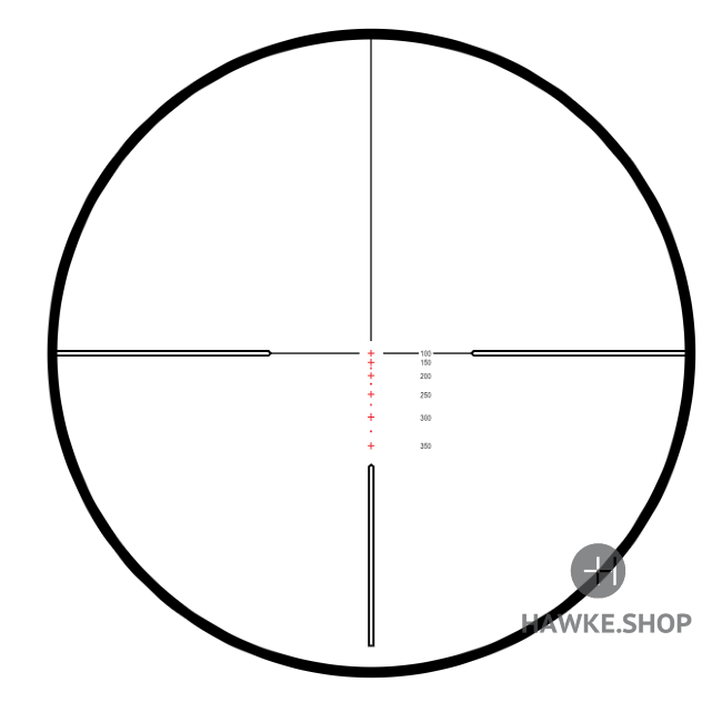 Rimfire .17 HMR Reticle (16×) Rimfire .17 HMR Reticle (16×)