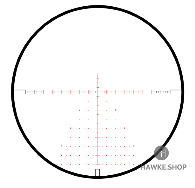 Mil Pro (20×) Reticle