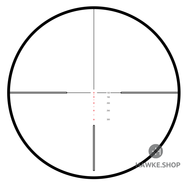 Rimfire .22 WMR Reticle