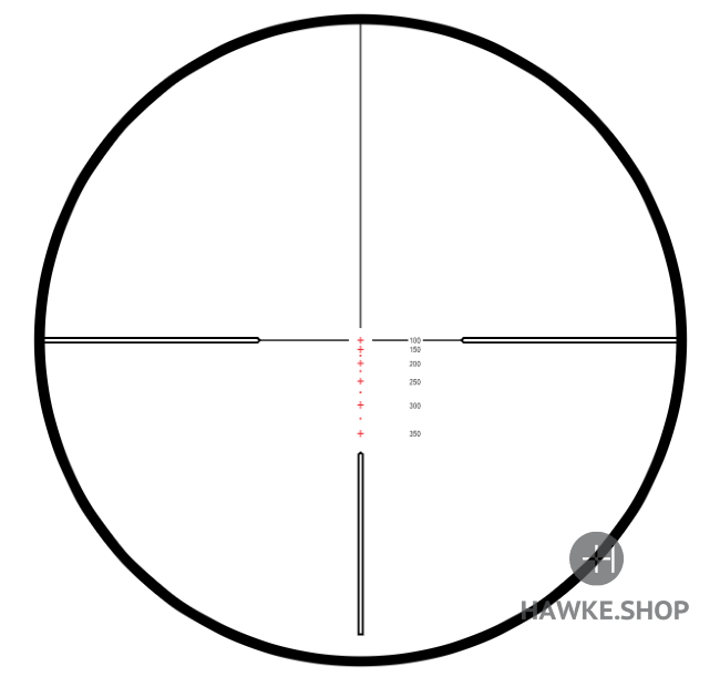 Rimfire .17 HMR (12×) Reticle