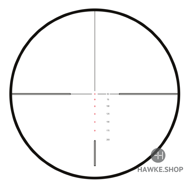 Rimfire .22 LR Subsonic (16×) Reticle